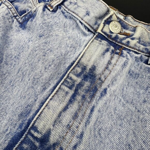 Vintage High Waisted Jeans Acid Wash Denim Mom Style 1980s Jeanjer By Jordache - Picture 11 of 12